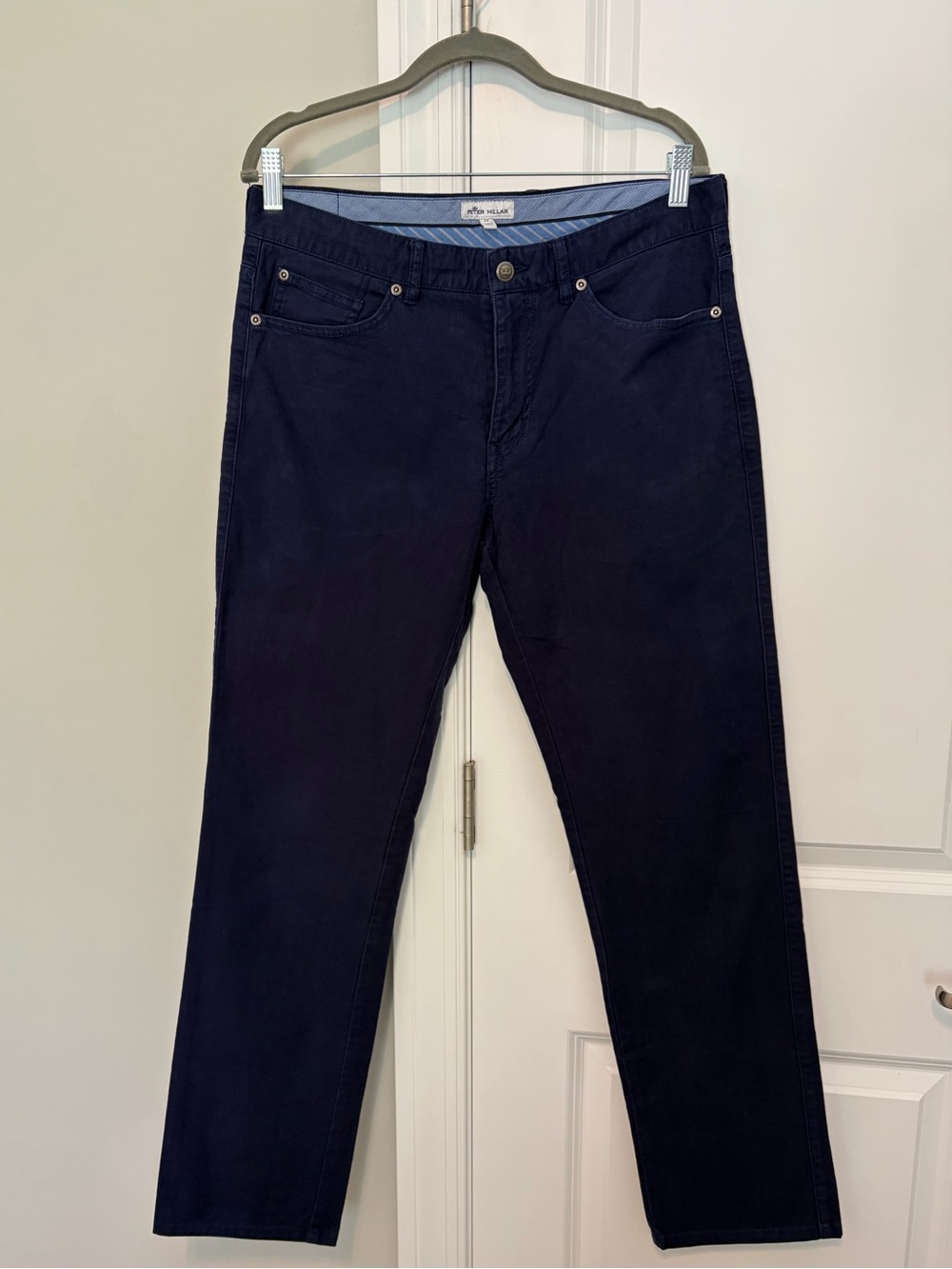Peter Millar Men's Navy 5-Pocket Pants 33x32